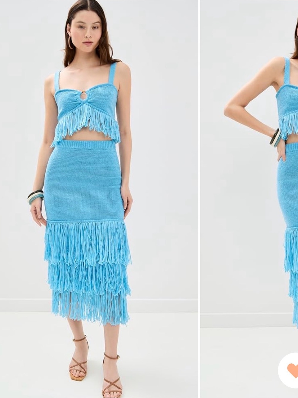 saylor midi skirt set